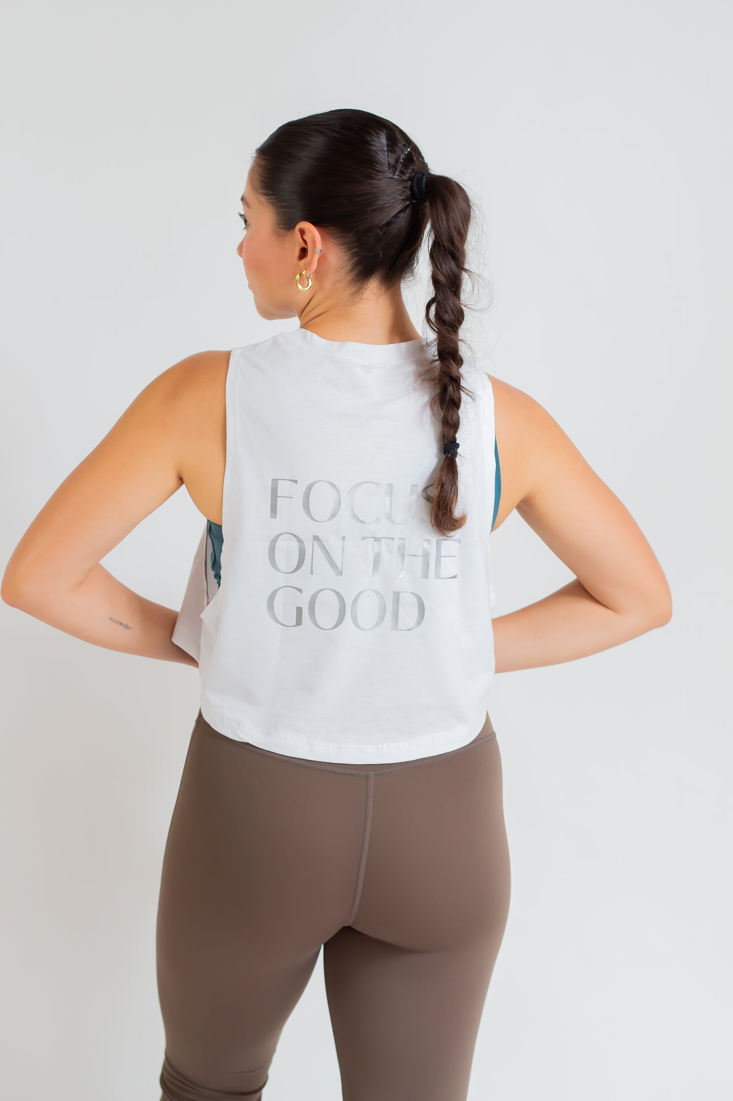 WHITE - Muscle Tee