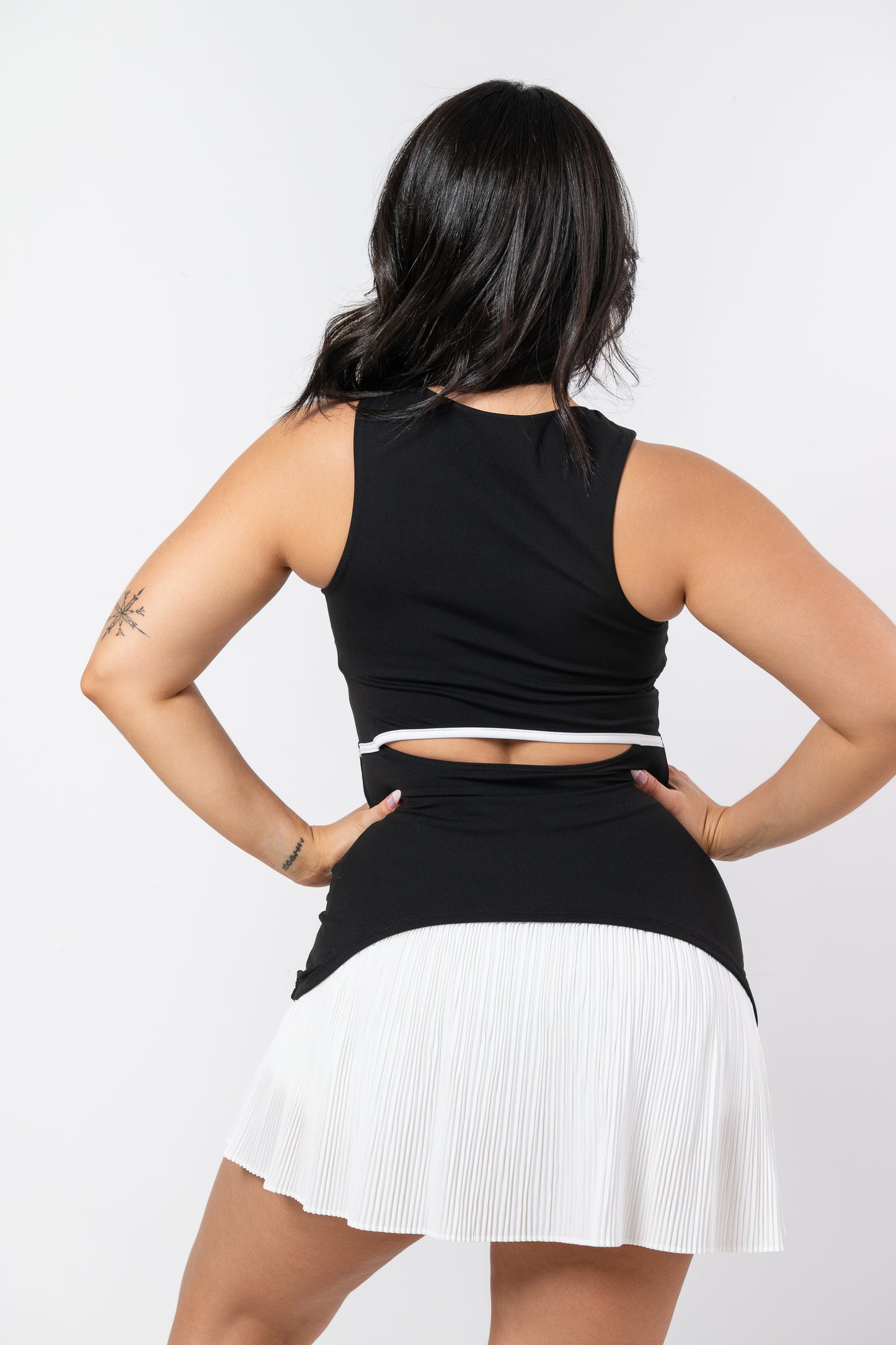 BLACK- Sporty Dress