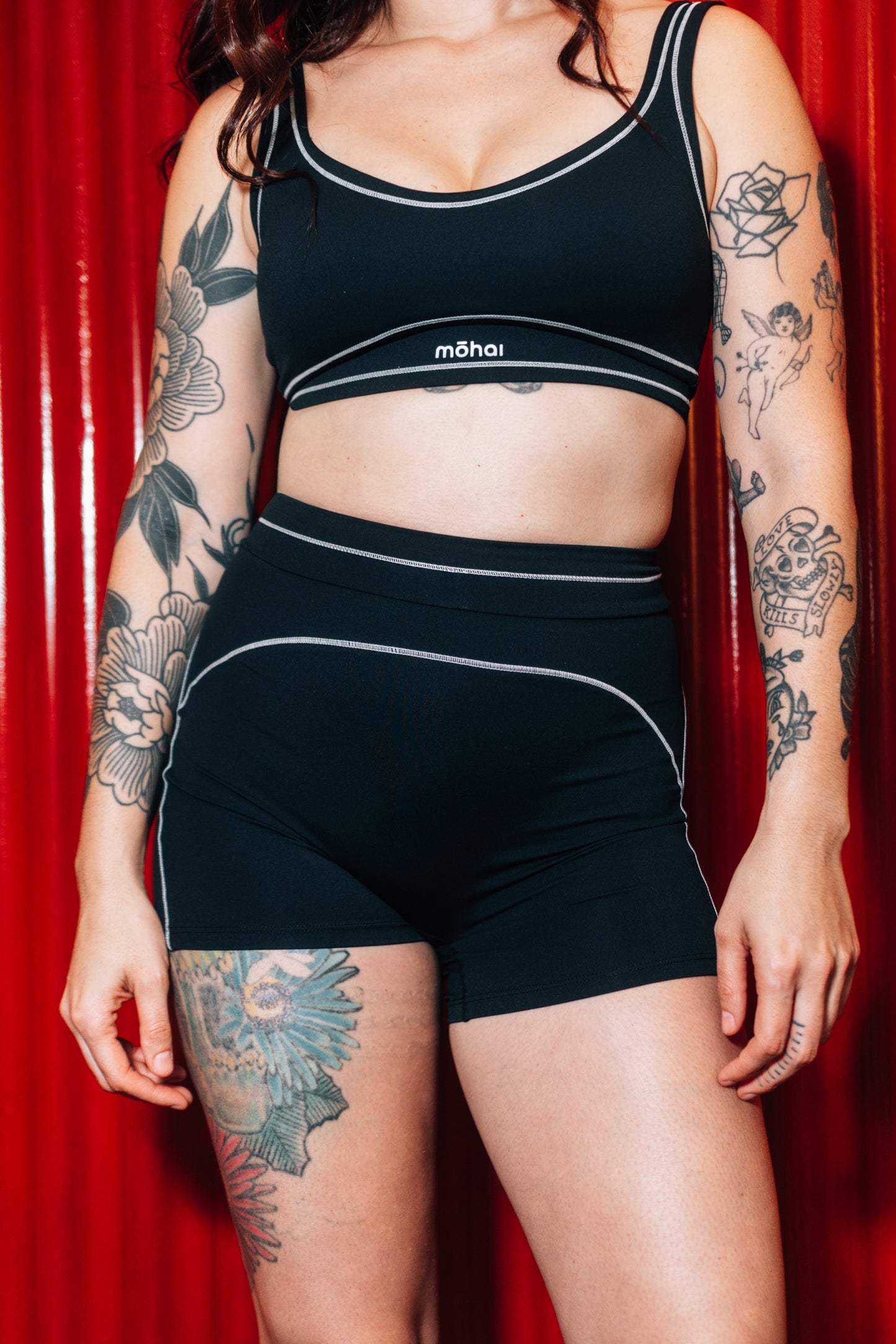 BLACK - Fusilli Short