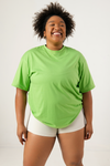 APPLE GREE - Oversized Basic Tee