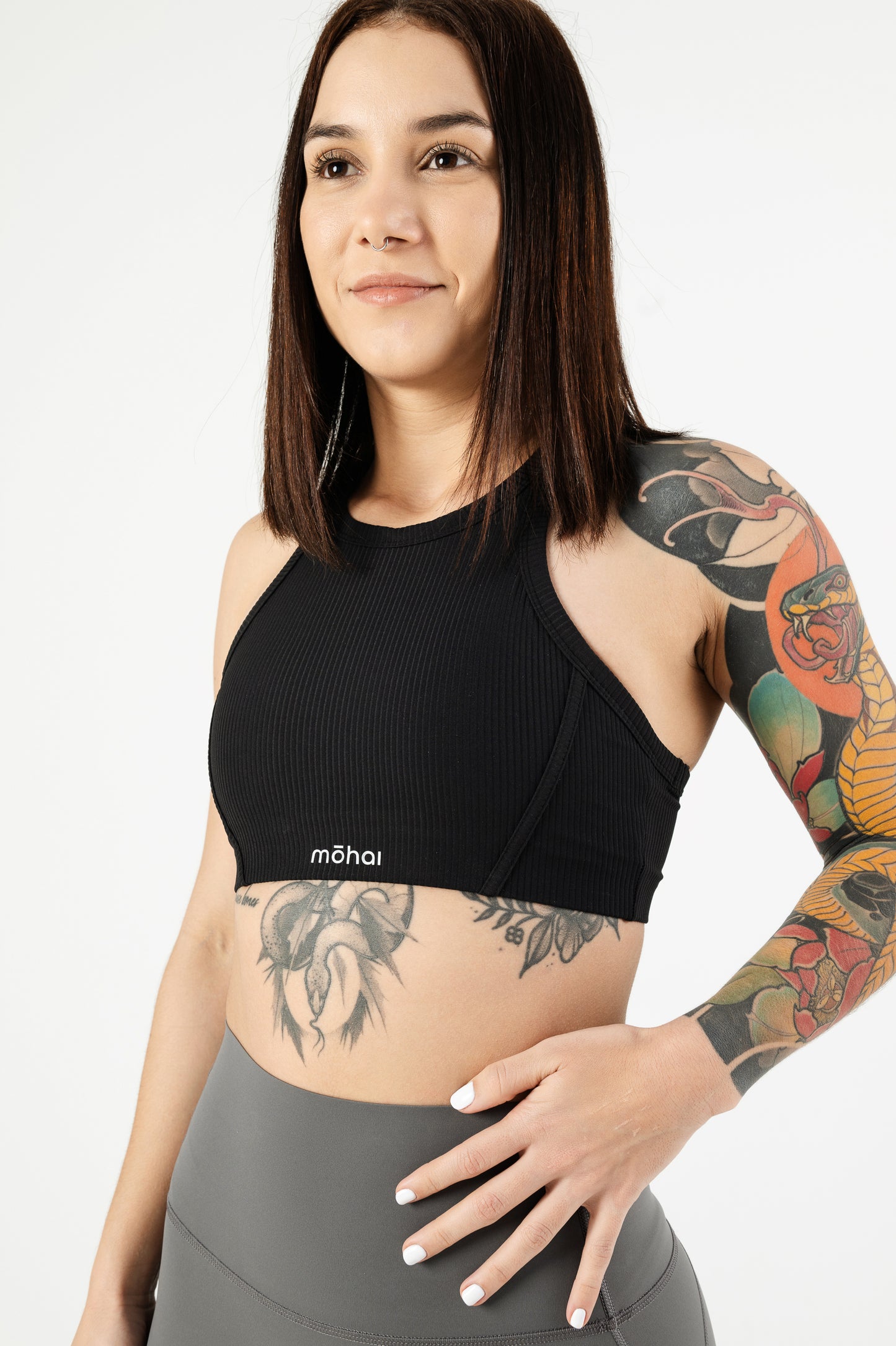 BLACK - High Support Top